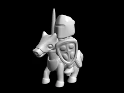 knight riding