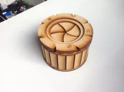 Lasercut iris box V1