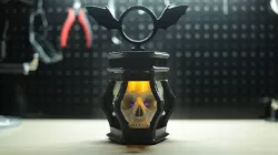 LED Skull Lantern