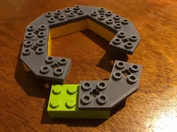 LEGO Compatible Pentagonal Connector