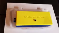 Levelsensor device for saltcontainer of a water softener.