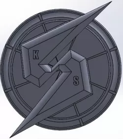 Metroid Prime/Screw Attack Logo 2D Art
