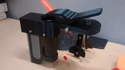 Microsphone - A "pocket microscope" phone camera mount