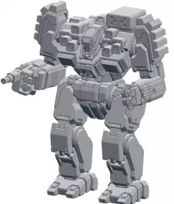 MWO Battlemaster 10mm N scale
