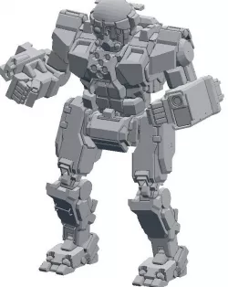 MWO Commando 10mm N scale