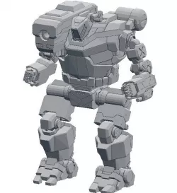 MWO Hunchback 10mm N scale