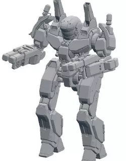 MWO Phoenix Hawk 10mm N scale