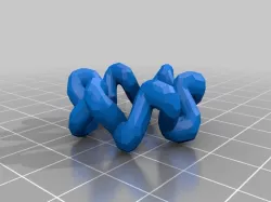 My Customized Braided Openscad Ring (Almost Done)