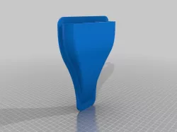 Naca duct for hood of a car