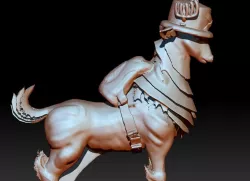 One piece deer chopper