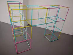 Parametric Straw Connectors (OpenSCAD)