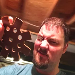 Pirate Ninja Star! (Kenmore Freezer Drain Screen)