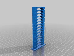 PLA Temperature Tower 240C-170C with Gcode