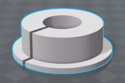 Proxxon 20mm/43mm adapter for drilling machine stand