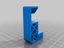PRUSA DUST FILAMENT FILTER (with easy excess to filament release latch)