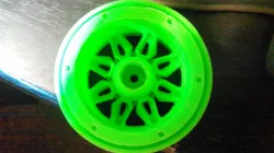 RC rock crawler bead lock rims