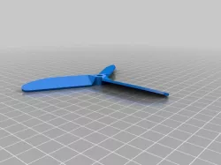 Reinforced tri blade propeller 5"