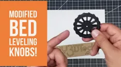 Remixed Bed Leveling Wheel for Tronxy X5S and Other M3 Based Printers!