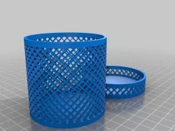 Round Lattice Box