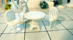 Round Table and Chair Set