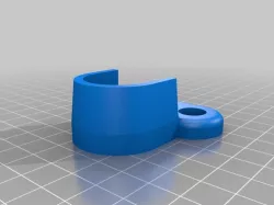 Screen / towel pipe holder