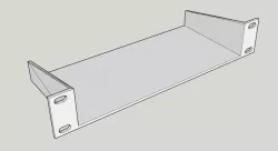 Shelf Rack 10 inch 1U