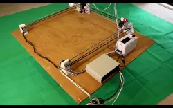 Simple X Y Laser Plotter