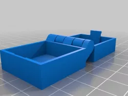 Small Hinged Box With Latch