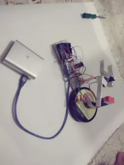 smarphone controlled robotic arm