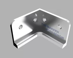 Smart-Mirror Corner Bracket