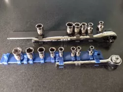 Socket Rail Clips Incl. 1/2"