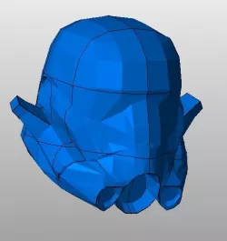 Star Wars: Force Unleashed EVO Trooper Helmet Parts