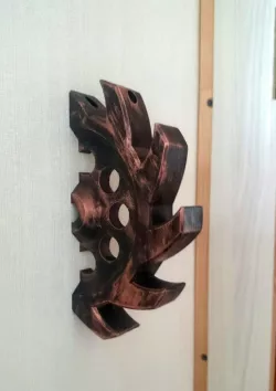 Steampunk clothes hanger