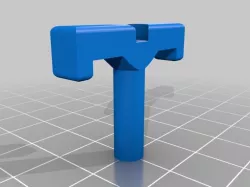 T-Piece Wiring Retainer - Delta Printer