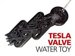 Tesla Valve Water Toy