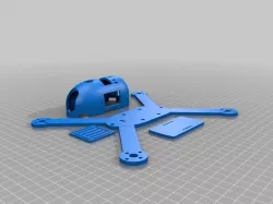 Updated 6" Drone Racing/Freestyle Frame