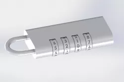 Working Combination Lock
