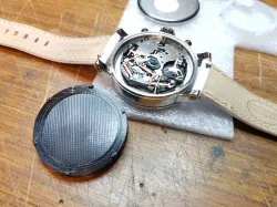 Wrist watch battery cover tool for "FOSSIL"-brand