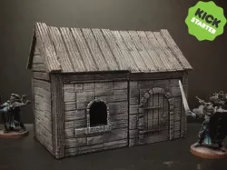 Z.O.D. Medieval House Kit (28mm/Heroic scale)