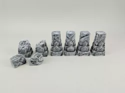 28mm Carved Stone Pillar