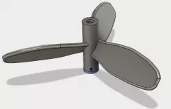 3 blades modular propeller