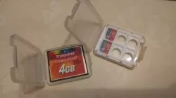 6x MicroSD in CompactFlash Case