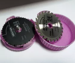 85 mm circular saw blades hard case 5pcs.