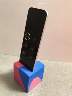 Apple TV puzzle cube stand