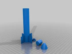Basic 18mm model rocket kit