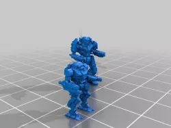 Blackknight and Vindicator Mechwarrior Online