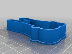 Boris the wolf cookie cutter