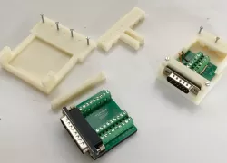 Cable-Holder for Delock 25 pin and 15 pin Adapter 