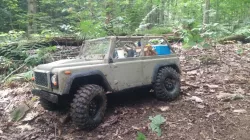 D90 Fender Flairs on SCX10 Axial RC