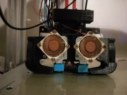 Double Titan Aero Extruder mount for C-BEAM 3mm filament 